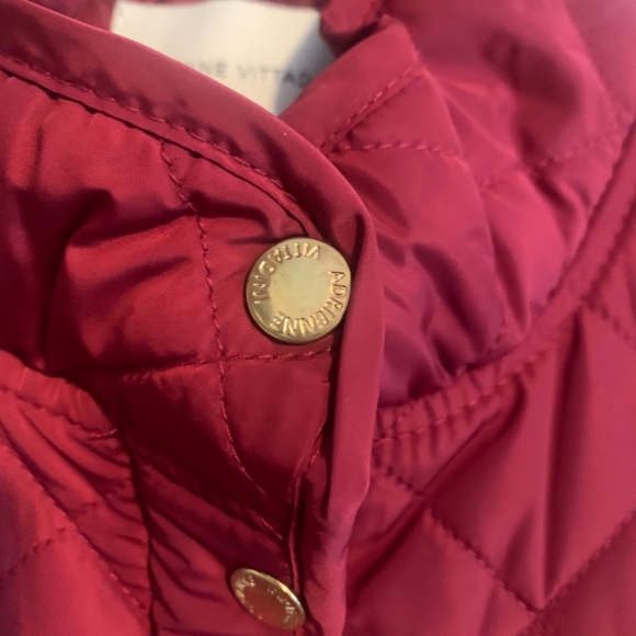 NWOT ADRIENNE VITTADINI RUST Riding Vest Sz. L - Picture 10 of 10